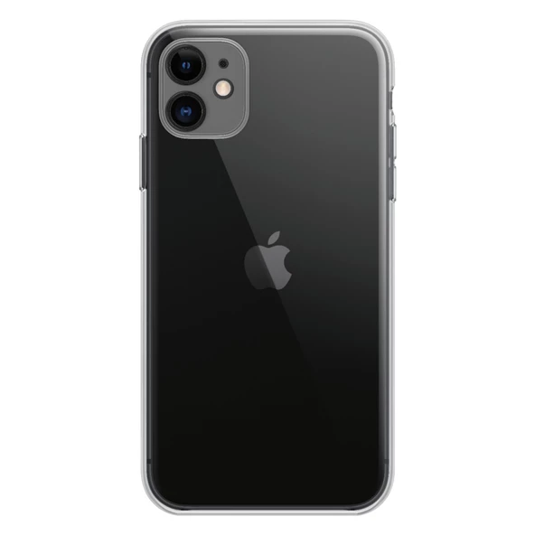 FitCase iPhone 11 Kılıf Kamera Korumalı Silikon Şeffaf Arka Kapak ürün görseli 1
