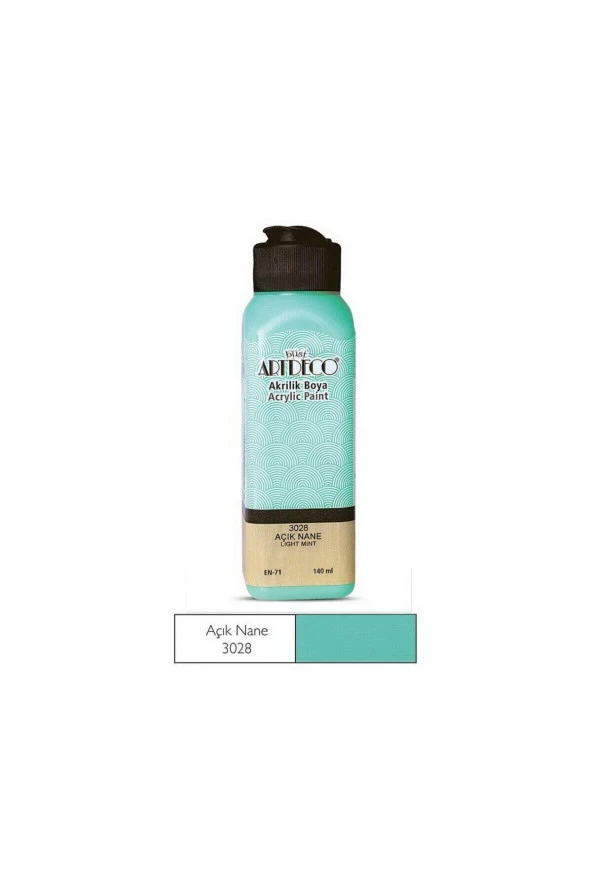 Artdeco Akrilik Boya 140 Ml Açık Nane ürün görseli 1