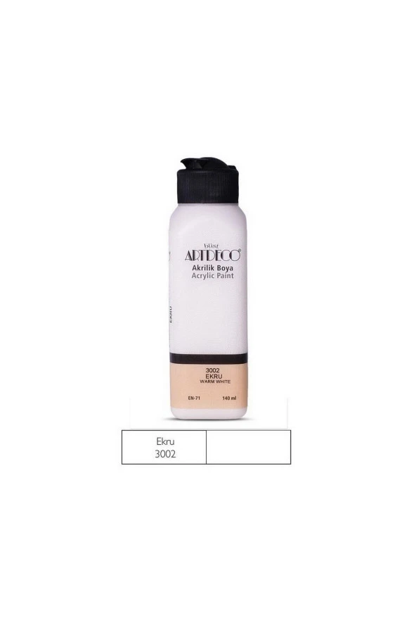 Artdeco Akrilik Boya 140 Ml Ekru ürün görseli 1