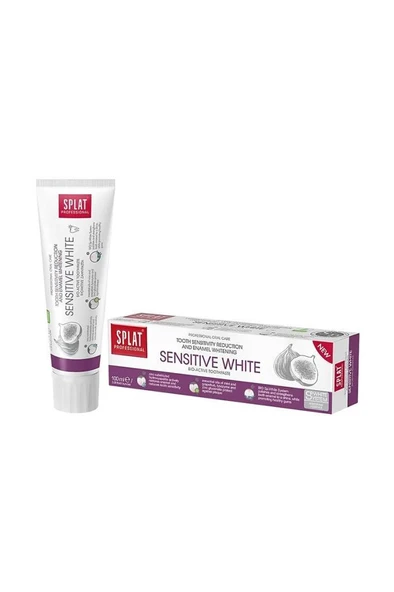 Splat Professional Sensitive White Beyazlatıcı Florürsüz Diş Macunu 100 ml ürün görseli 1