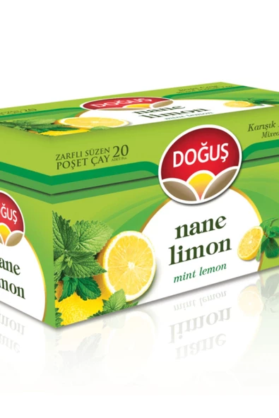 Doğuş Nane Limon Bitki Çayı 20'li 24 Adet ürün görseli 1