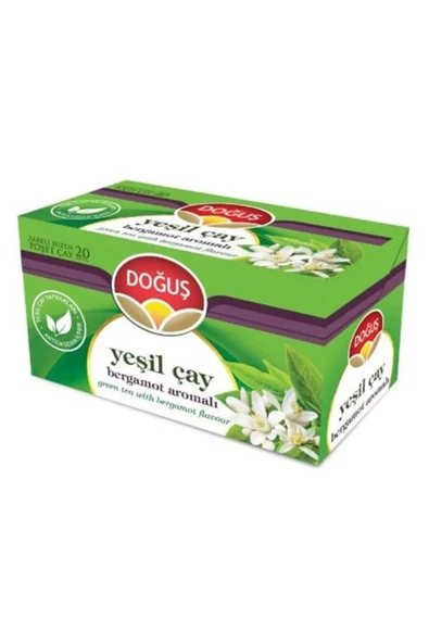 Doğuş Bergamotlu Yeşil Çay 20'li 12 Adet ürün görseli 1