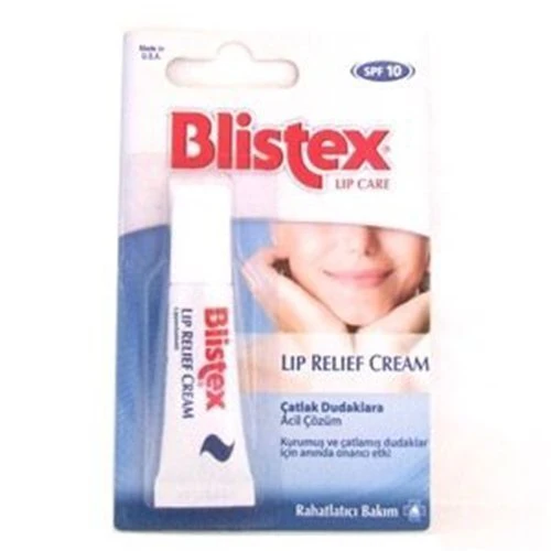 Blistex Lip Relief Cream SPF 10 Çatlak Dudaklara ürün görseli 1