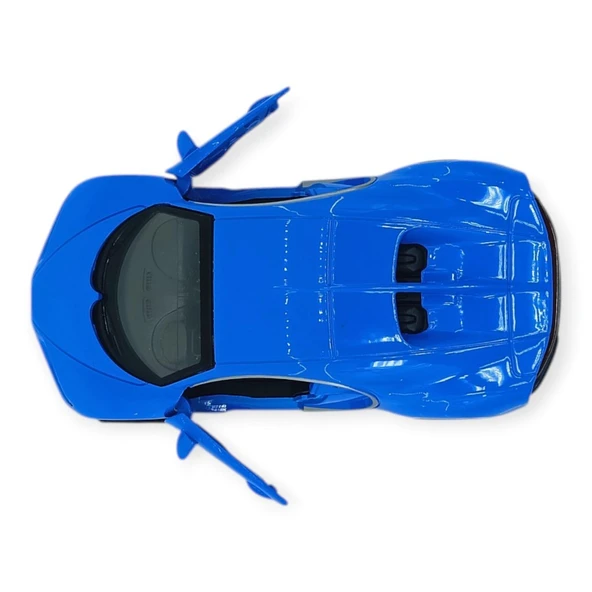 Çek Bırak Metal 12 Cm Model Araba - Mavi - Resim 6