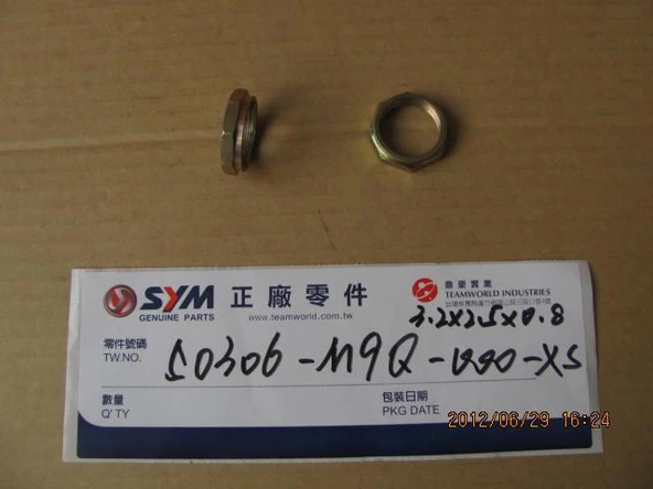 STRG. STEM LOCK NUT ürün görseli 1