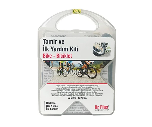 Dr Plus Tamir ve İlk Yardım Kiti Bisiklet Minikit 36Parça ürün görseli 1