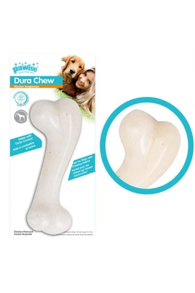 Pawise Dura Chew Tavuk Aromalı Köpek Kemiği 15,5cm ürün görseli 1