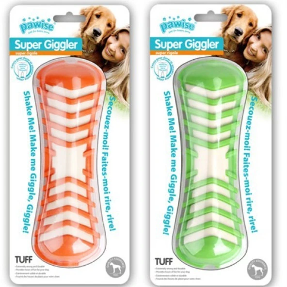 Pawise Süper Giggle Sesli Kemik Köpek Oyuncağı 19  CM ürün görseli 1