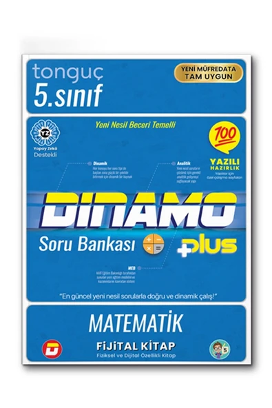 TONGUÇ 5.SINIF MATEMATİK DİNAMO SORU BANKASI ürün görseli 1
