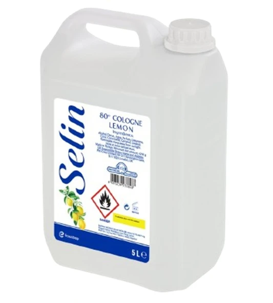 Selin 5 Litre Limon Kolonyası 80 Derece Bidon ürün görseli 1