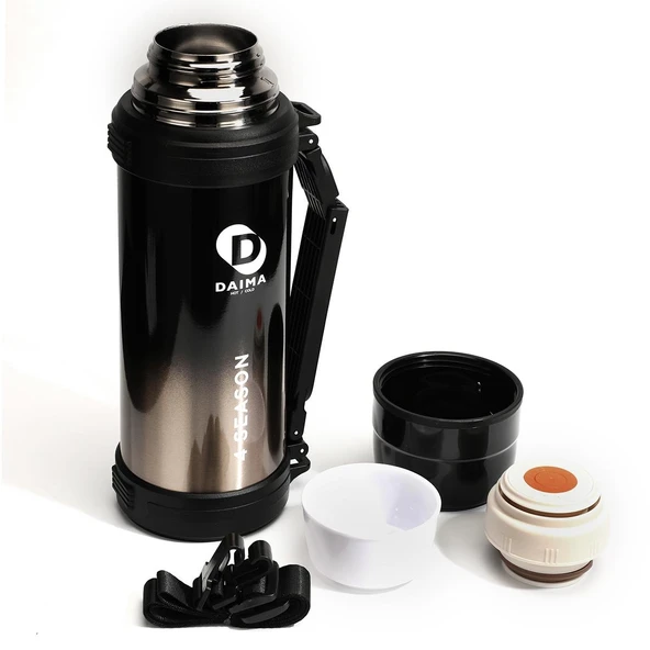 Daima 4Season Termos Siyah 1800 ml - Resim 6