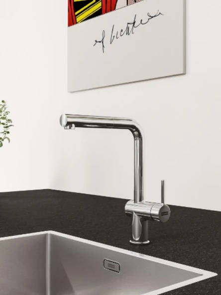 Franke Active Plus Doccia 2.0 Krom Spiralli Mutfak Bataryası - Resim 2