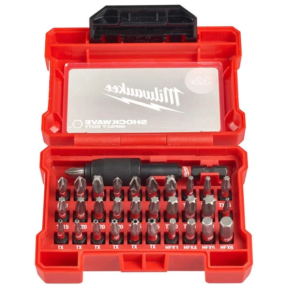 Milwaukee 32 Parça Bits Uç Seti ürün görseli 1