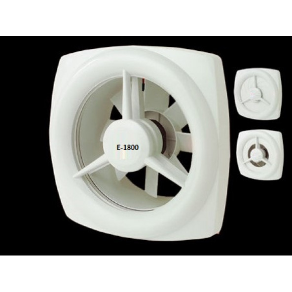 EHLA Filtre Banyo,duvar,cam Tipi Havalandırma Aspiratörü E-1800 ürün görseli 1