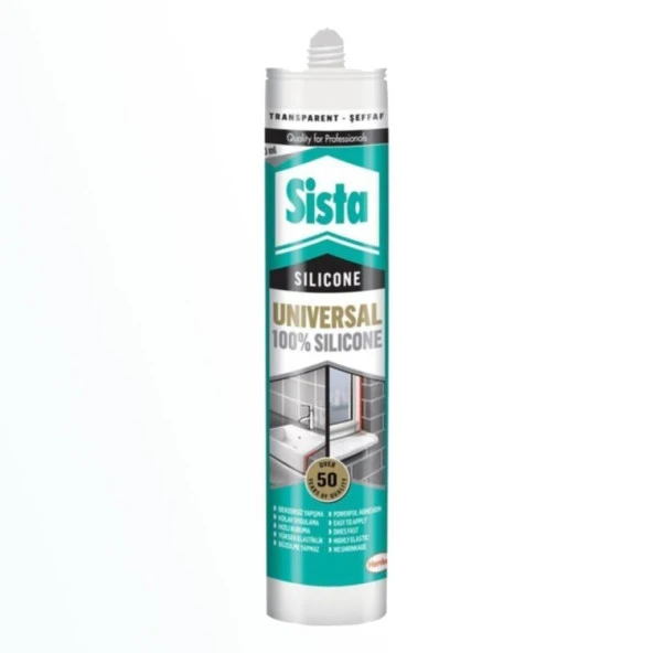 Sista Şeffaf Silikon 280 ml Henkel (1 ADET) ürün görseli 1