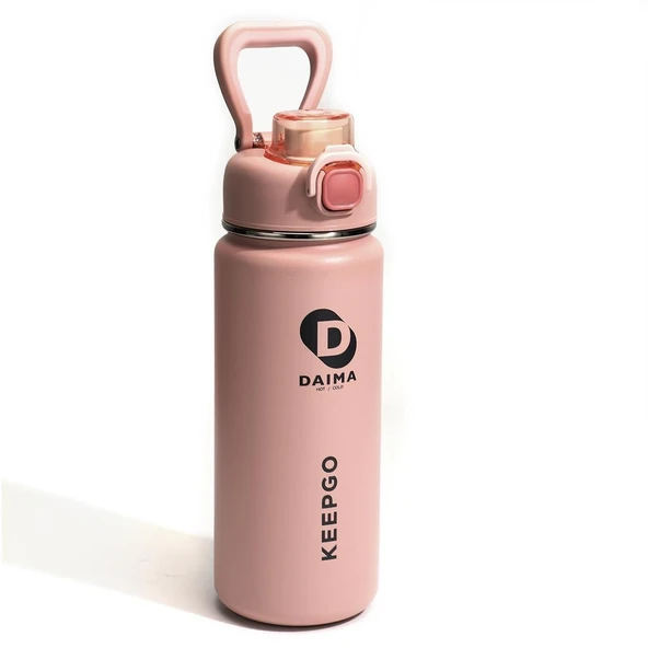 Daima KeepGo Termos Pembe 750 ml - Resim 2