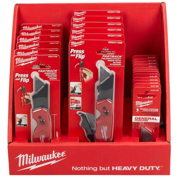 Milwaukee Maket Bıçak Seti ürün görseli 1