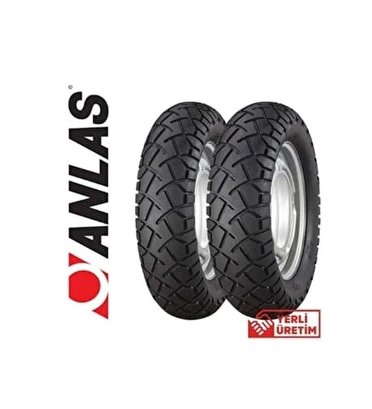 Honda Activa 125 Ön Arka Lastik Takımı Arka 3/50/10 -Ön 90/90/12 Anlas Mb80 Supermoto ürün görseli 1