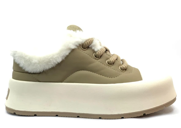 Gamelu Gone Peluşlu Sneakers Unisex Spor Ayakkabı ürün görseli 1
