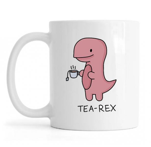 HİDZ Tea Rex Baskılı Kupa ürün görseli 1