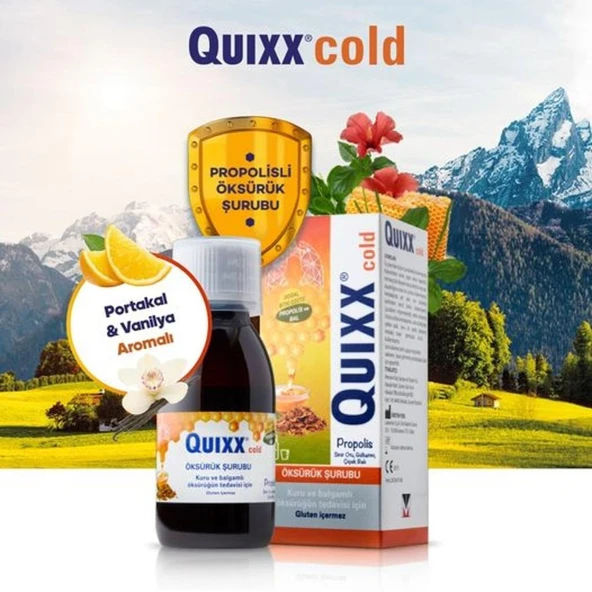 Quixx Cold Propolis Şurup 100 Ml (SKT:03/2027) ürün görseli 1
