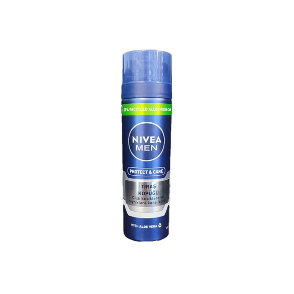 Nivea Men Protect and Care Tıraş Köpüğü 200ml ürün görseli 1
