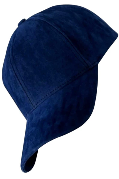 Unisex Vegan Süet Şapka - Resim 5