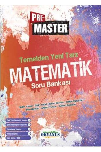 PREMASTER MATEMATİK SORU BANKASI - OKYANUS YAYINLARI ürün görseli 1