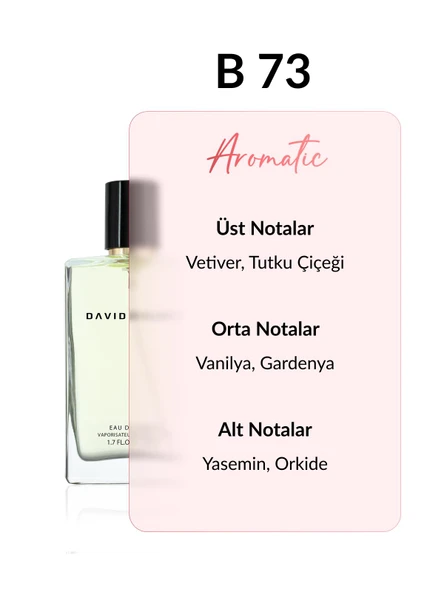 David Walker B73 Elagnus 50 ml Kadın Parfüm | Aromatic - Resim 2