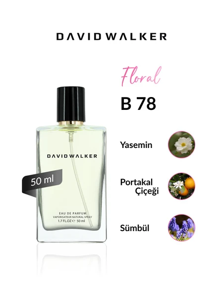 David Walker B78 Keuma 50 ml Kadın Parfüm | Floral ürün görseli 1