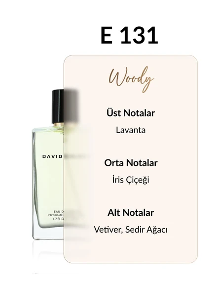 David Walker E131 Diamond 50 ml Erkek Parfüm | Woody - Resim 2
