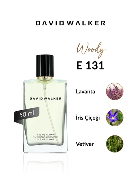 David Walker E131 Diamond 50 ml Erkek Parfüm | Woody ürün görseli 1