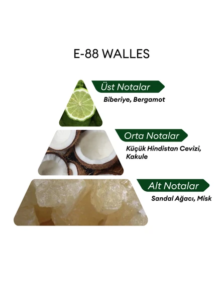 David Walker E88 Walles 50 ml Erkek Parfüm | Citrus - Resim 4