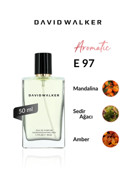 David Walker E97 Bavari 50 ml Erkek Parfüm | Aromatic ürün görseli 1