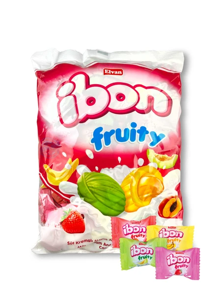 Ibon Sütlü Meyveli Şeker 1000 Gr. (1 Poşet) ürün görseli 1