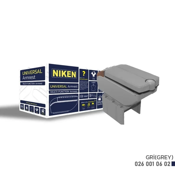 Niken Kol Dayama Çok Fonksiyonlu Gri ürün görseli 1