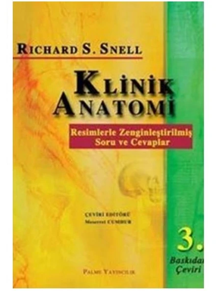 KLİNİK ANATOMİ SORU KİTABI -SNELL PALME ürün görseli 1