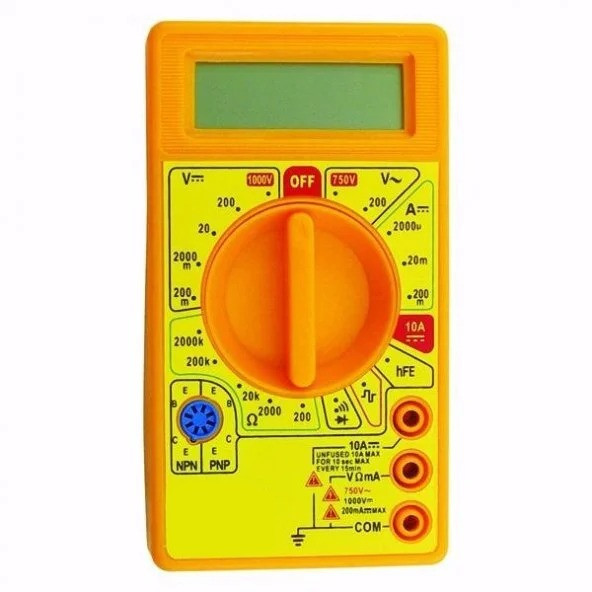 DT 830D DIGITAL MULTİMETRE ürün görseli 1