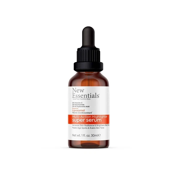 New Essentials Multi Action Highlighter Süper Serum 30ml ürün görseli 1
