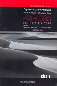 KALKÜLÜS 1.CİLT ÖĞRENCİ ÇÖZÜM KLAVUZU - PALME ürün görseli 1