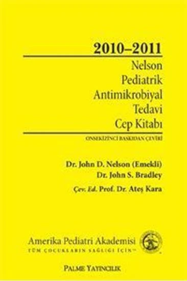 NELSON PEDİATRİK ANTİMİKROBİYAL TEDAVİ CEP KİTABI - PALME ürün görseli 1
