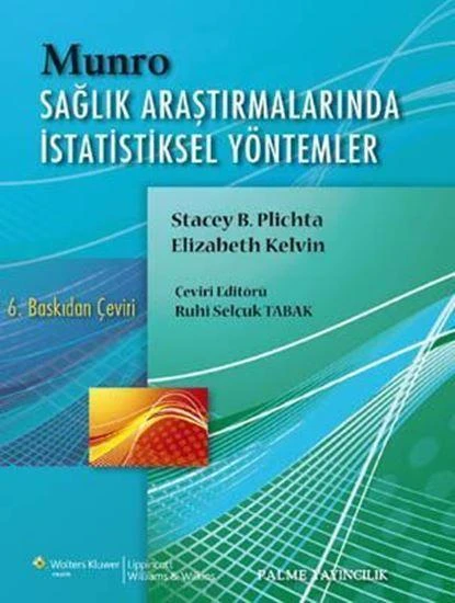SAĞLIK ARAŞ.İSTATİSTİKSEL YÖNTEMLER MUNRO - PALME ürün görseli 1