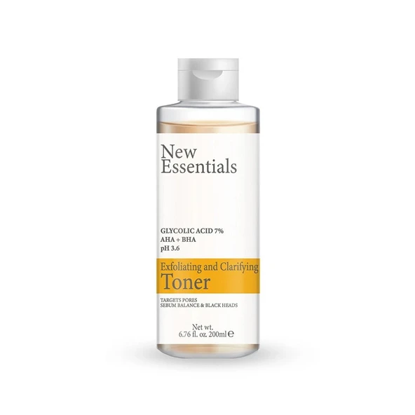 New Essentials Peeling ve Arındırıcı Toner 200ml ürün görseli 1