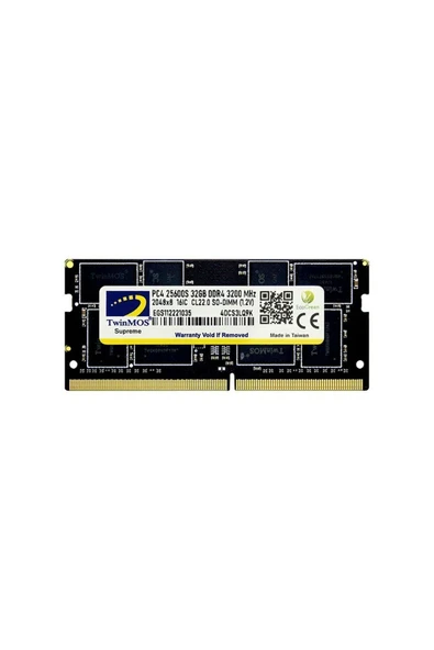 TWINMOS 32 GB DDR4 3200MHZ NB MDD432GB3200N ürün görseli 1