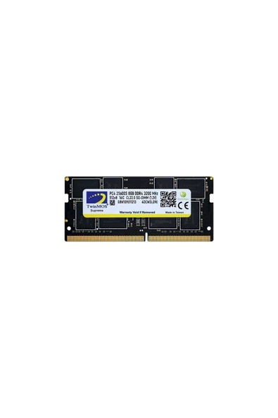 TWINMOS 8 GB DDR4 3200MHZ NB MDD48GB3200N ürün görseli 1