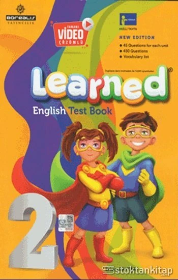 BOREALIS 2.SINIF LEARNED TEST BOOK ürün görseli 1