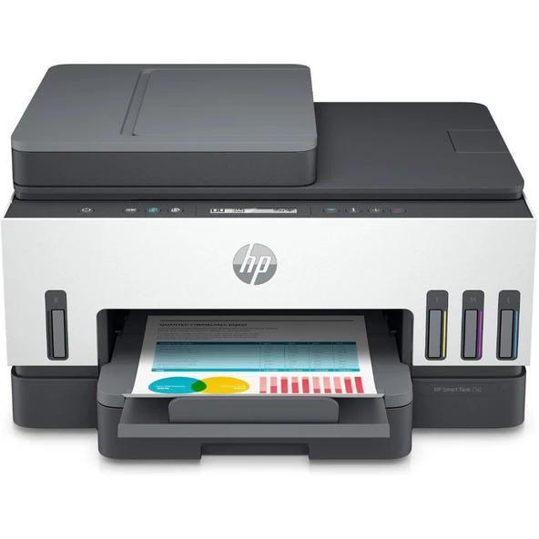 HP Smart Tank 790 4WF66A Wifi + Fax + Fotokopi + Tarayıcı Renkli Çok Fonksiyonlu Mürekkep Püskürtmeli Yazıcı ürün görseli 1