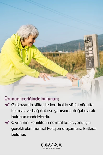 Orzax Cosakondrin Plus 60 Tablet x 2 Adet - Resim 4