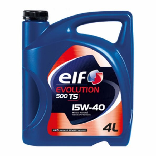 Elf Evolution 500 TS 15W-40 4 Lt Dizel ve Benzinli Motor Yağı ürün görseli 1