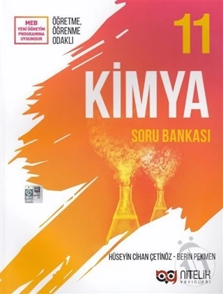 NİTELİK 11.SINIF KİMYA SORU BANKASI ürün görseli 1